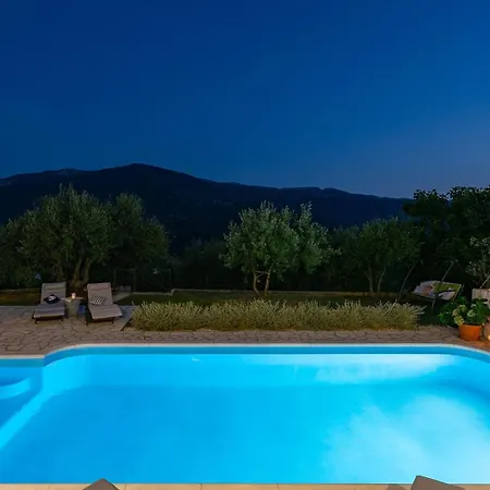 Pasika With Private 31m2 Pool, Summer Kitchen With Bbq, 4 Bedrooms Villa Kostanje
